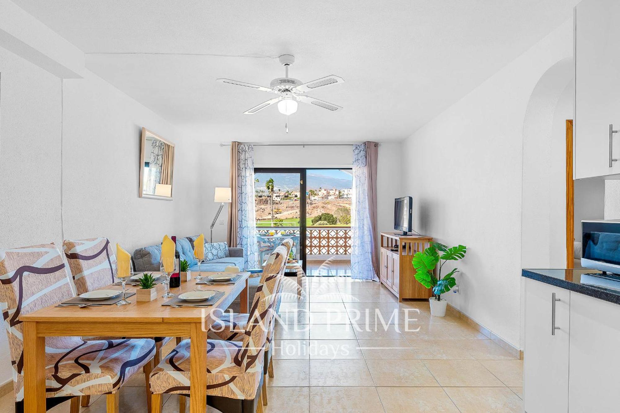 Teide And Golf Views In Heated Pool Complex Fc113 Apartment *
