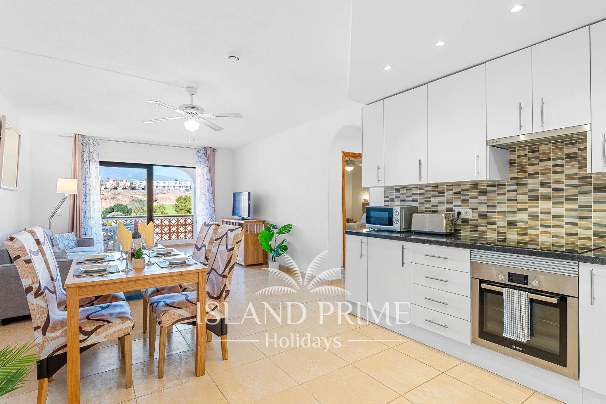 Apartment Teide And Golf Views In Heated Pool Complex Fc113